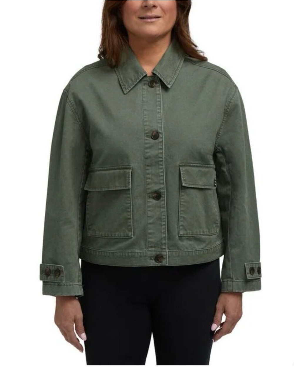 Hunter Olive Green Utility Jacket